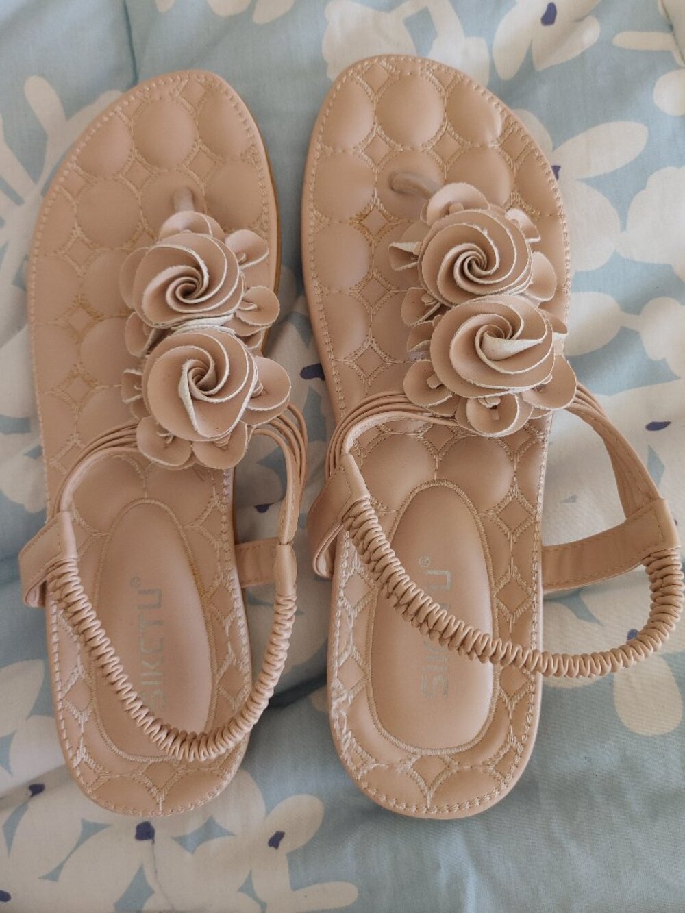 Siketu Floral Sandals SZ 9
